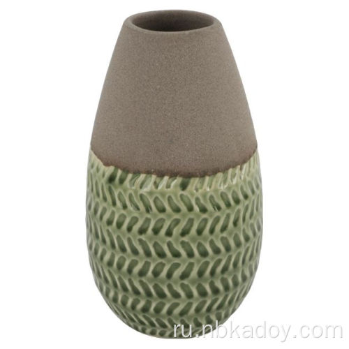 Классическая ваза керамического украшения